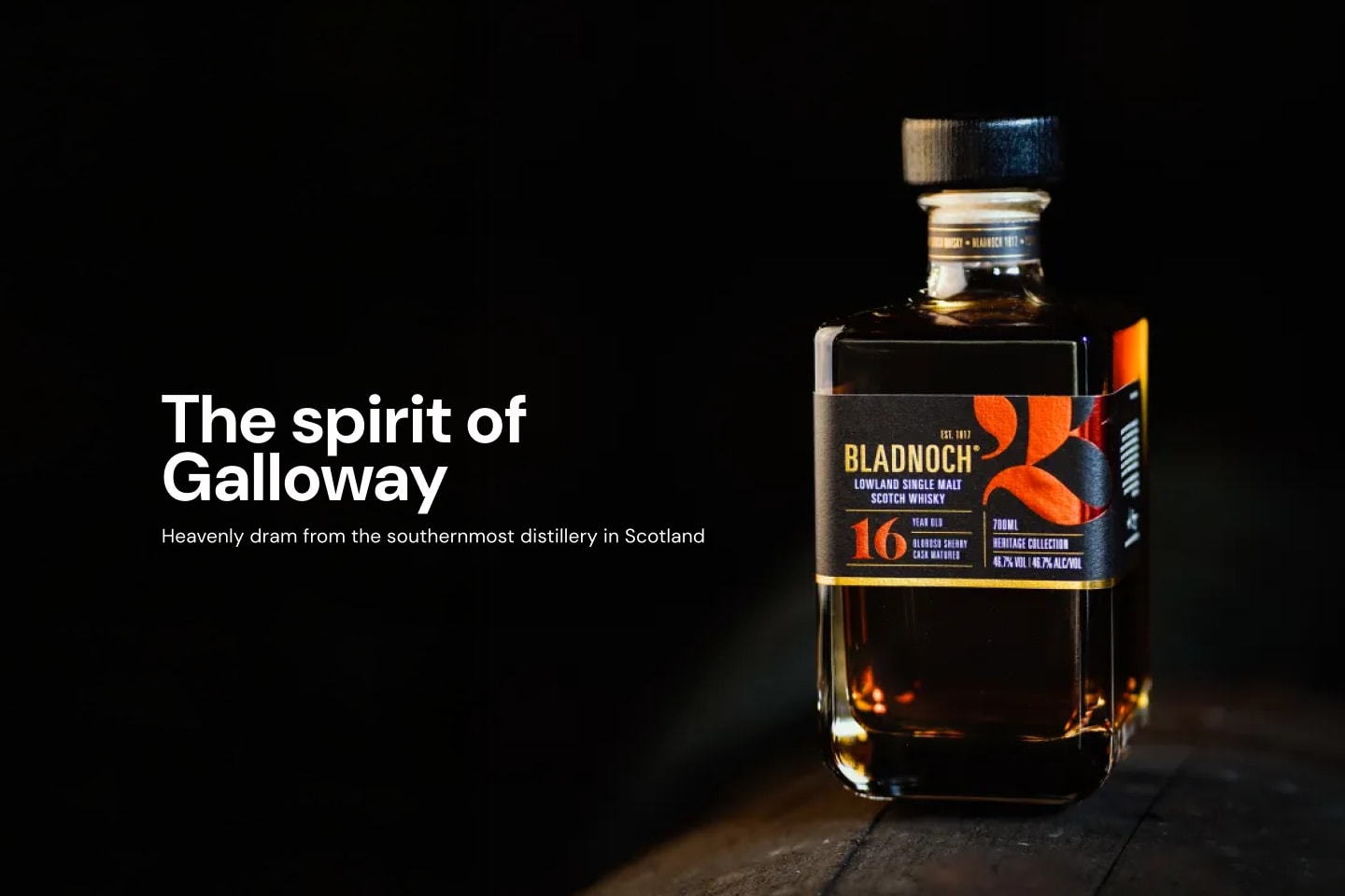 Bladnoch 16 Year Old Single Malt Scotch 700mL