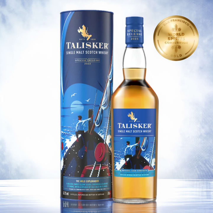 Talisker Triple Port Cask Strength Single Malt Scotch 700mL
