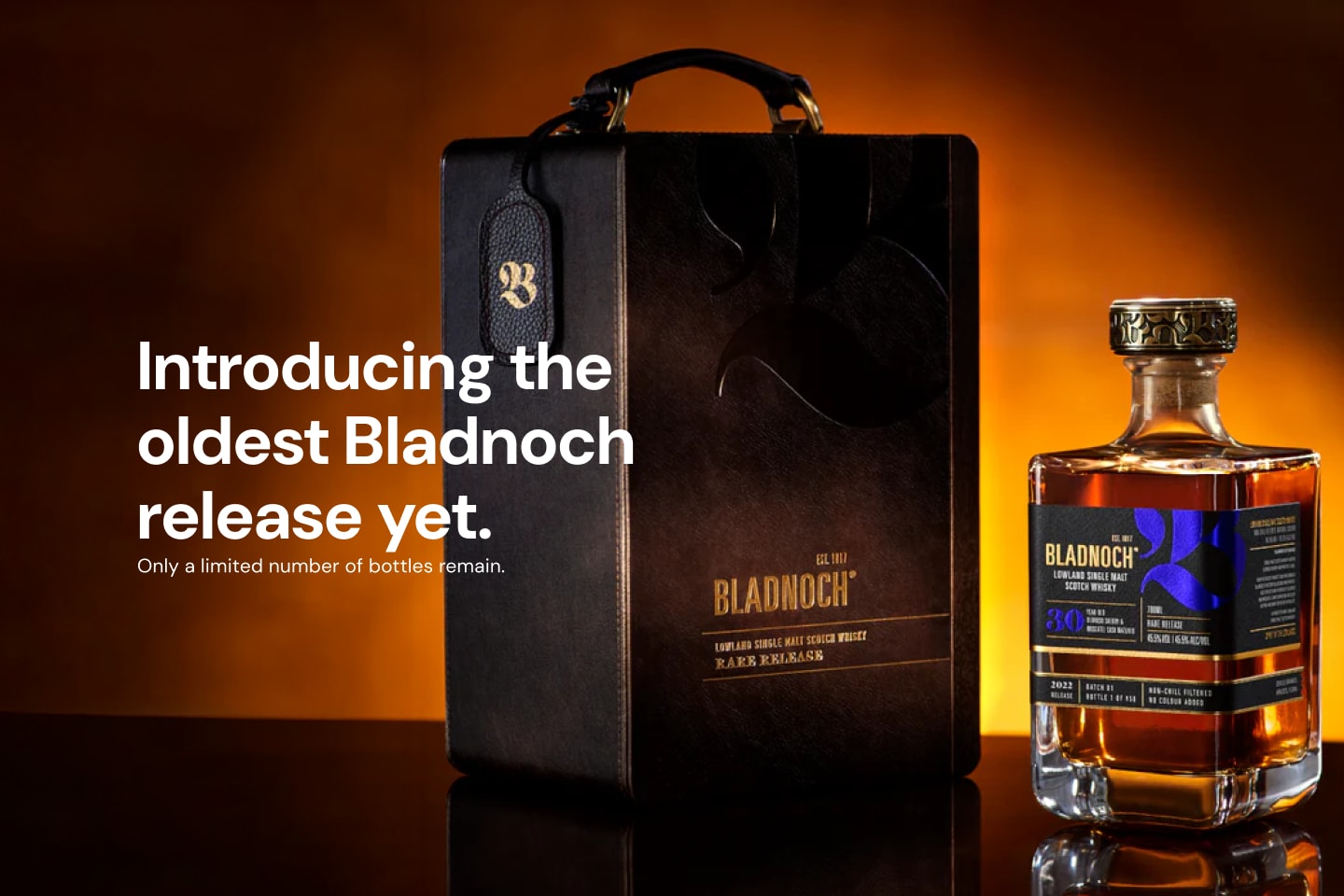 Bladnoch 30 Year old Single Malt Scotch 700mL