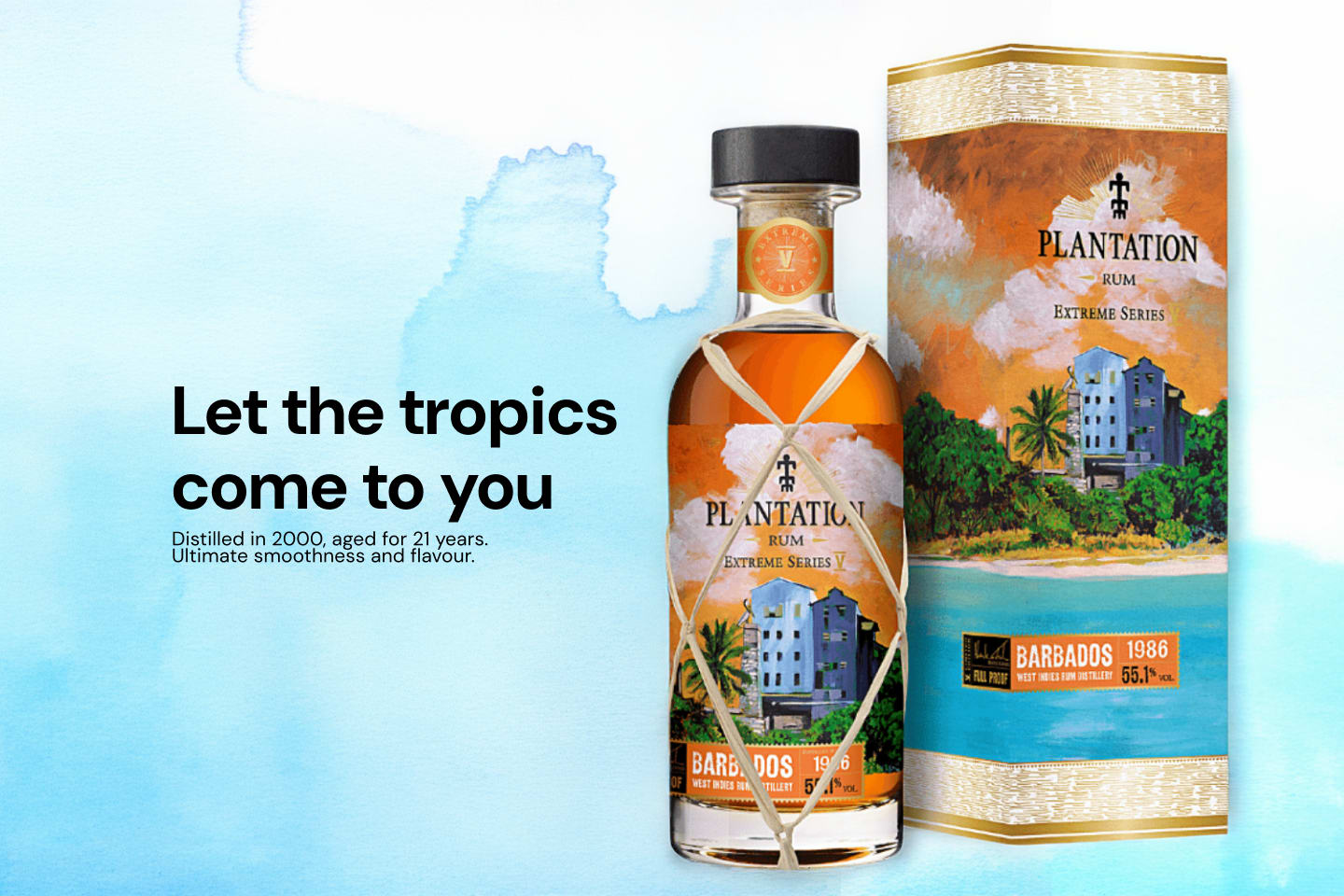 Plantation Barbados WIRD Extreme 2000 21 Year Old Rum 750mL