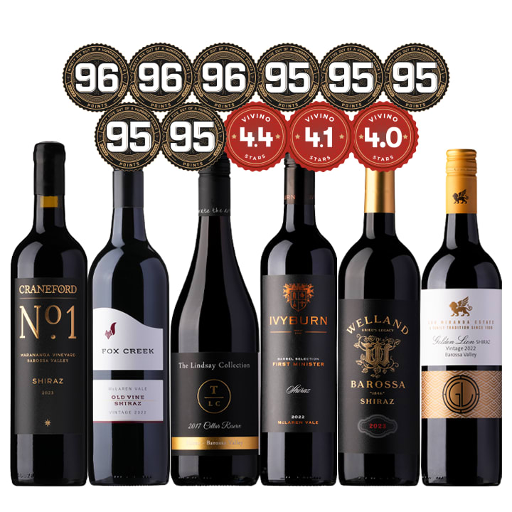 Six Shiraz, $99