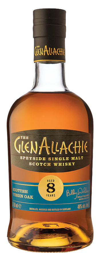 The GlenAllachie 8 Year Old Scottish Virgin Oak Single Malt Scotch 700mL