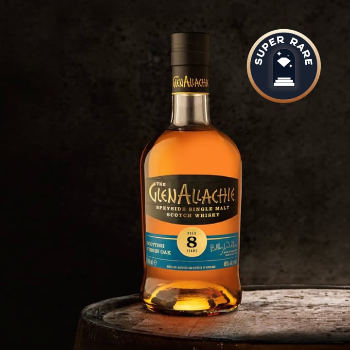 The GlenAllachie 8 Year Old Scottish Virgin Oak Single Malt Scotch 700mL