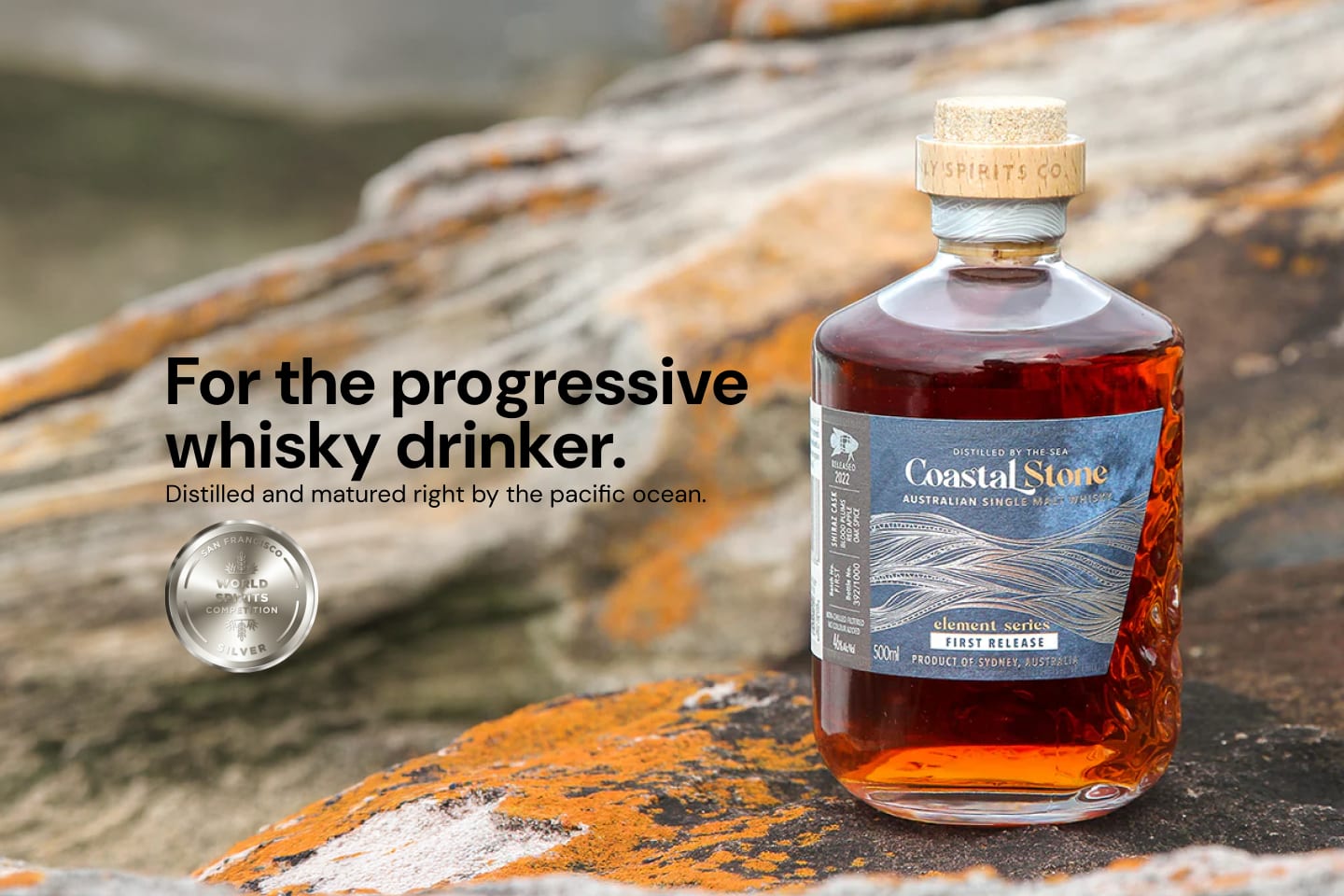 Manly Spirits Coastal Stone Bourbon Cask Single Malt 500mL
