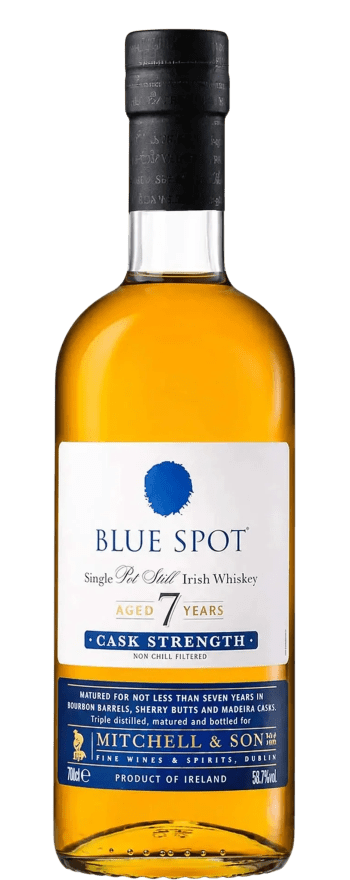 Blue Spot 7 Year Old Single Pot Still Irish Whiskey 700mL