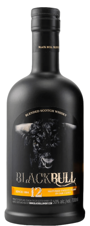 Black Bull 12 Year Old Blended Scotch Whisky 700mL