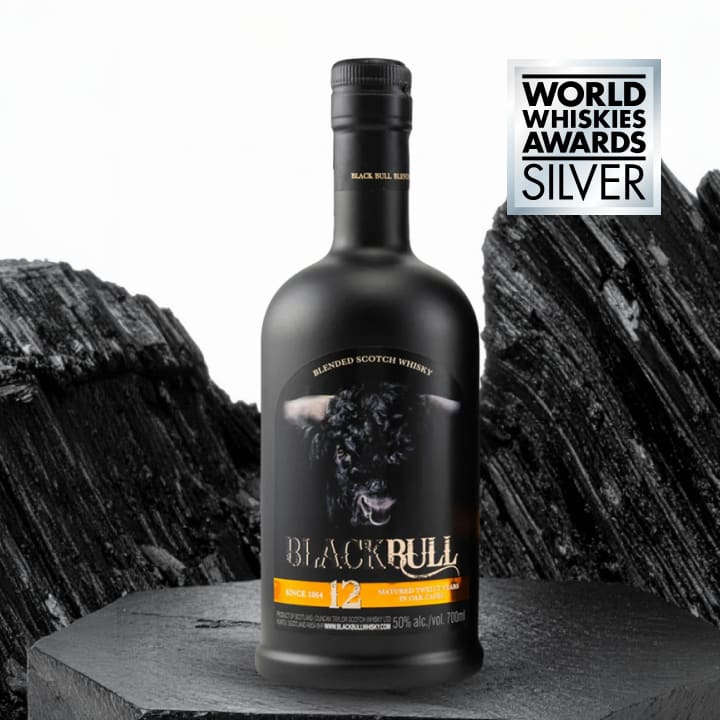 Black Bull 12 Year Old Blended Scotch Whisky 700mL
