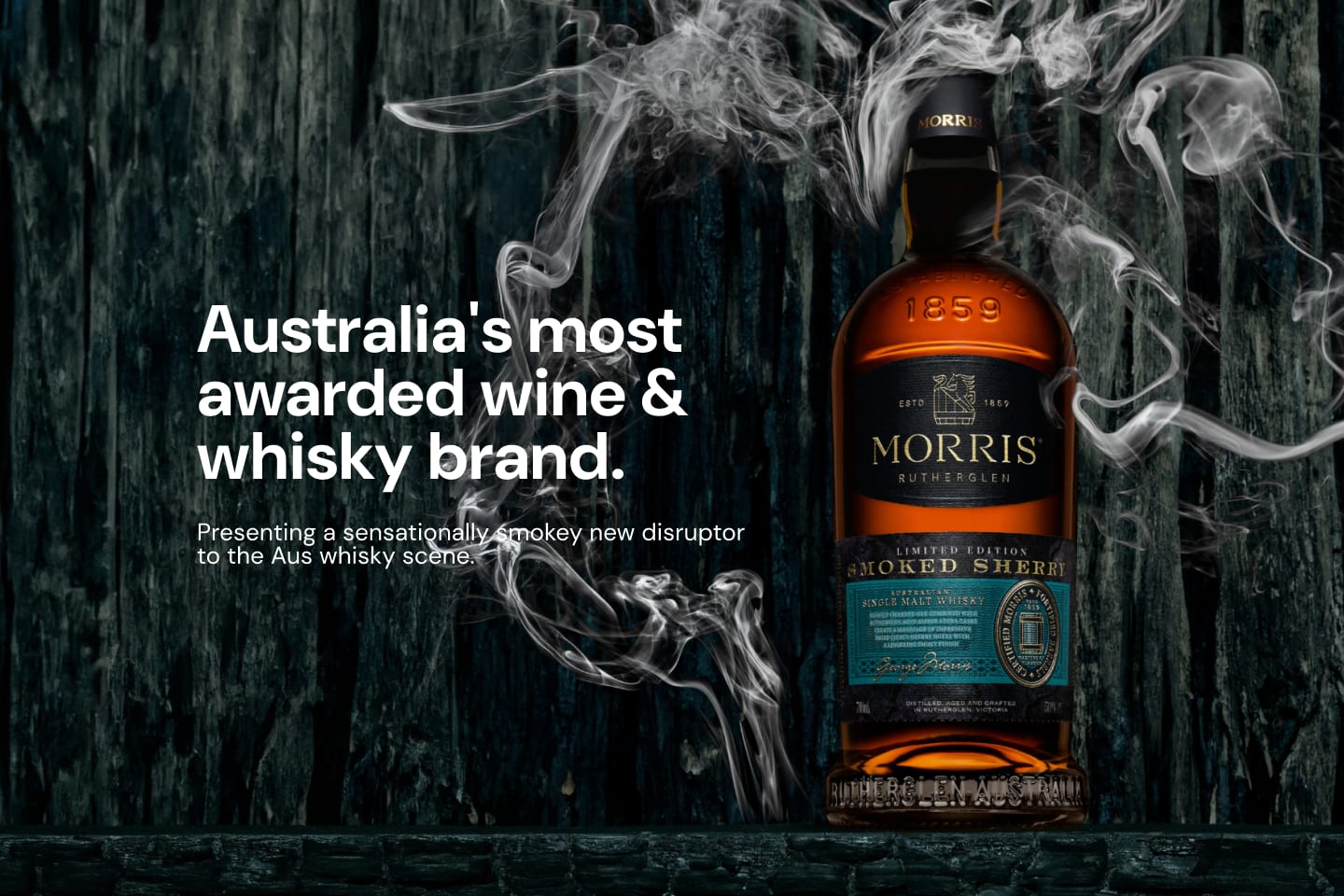 Morris Whisky Smoked Sherry Australian Single Malt Whisky 700mL