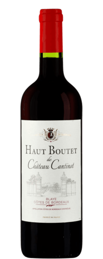 Haut Boutet de Château Cantinot Blaye Côtes de Bordeaux 2022