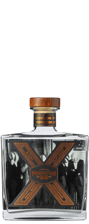 Prohibition Liquor Co. 10 Year Anniversary Gin 500mL