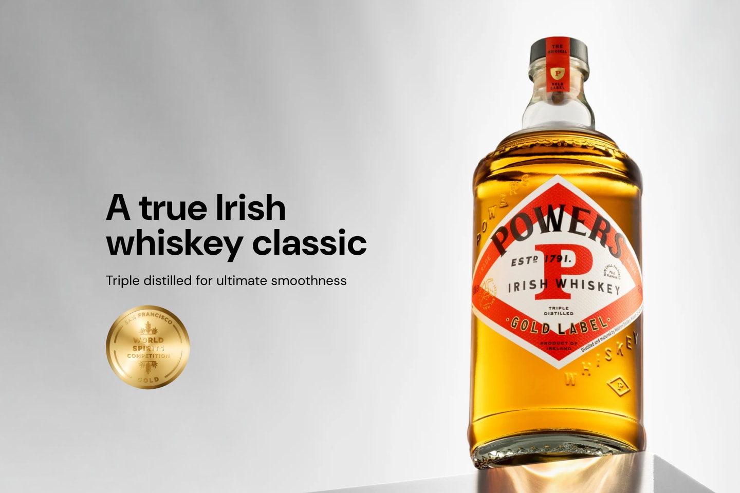 Powers Gold Label Irish Whiskey 700mL