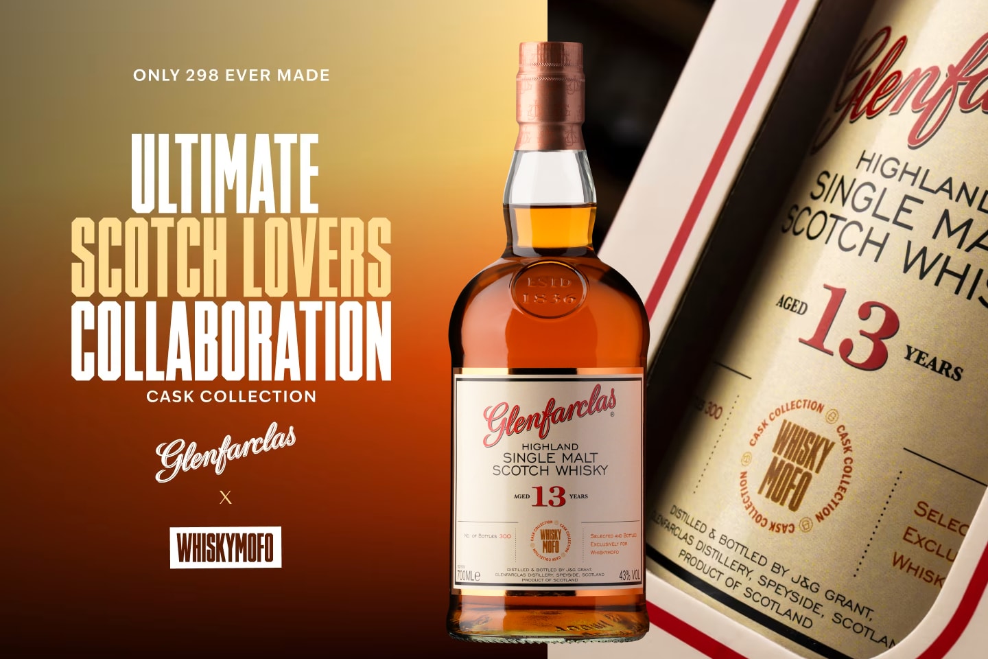 Glenfarclas 13 Year Old Sherry Cask Single Malt 700mL