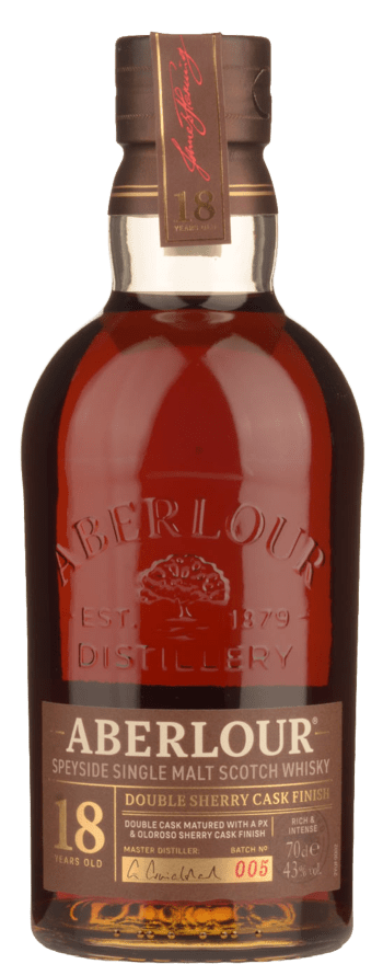Aberlour 18 Year Old Double Cask Scotch Whisky 700mL