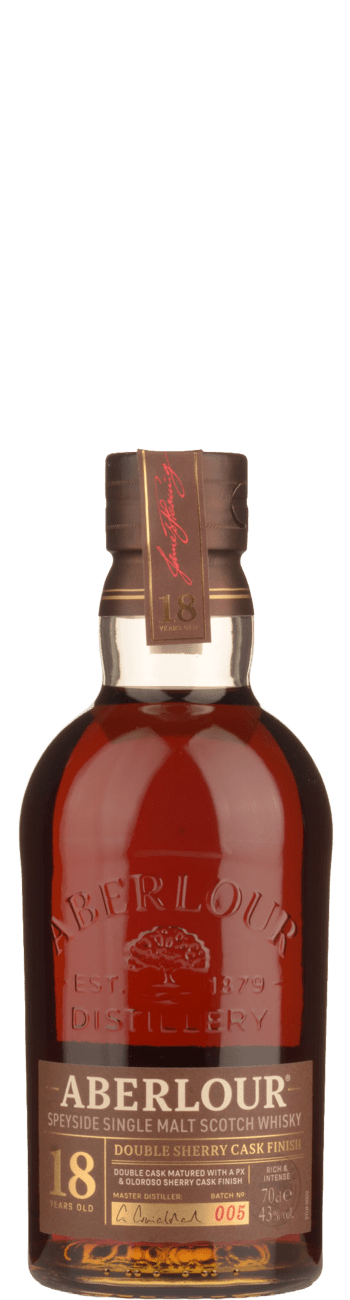 Aberlour 18 Year Old Double Cask Scotch Whisky 700mL