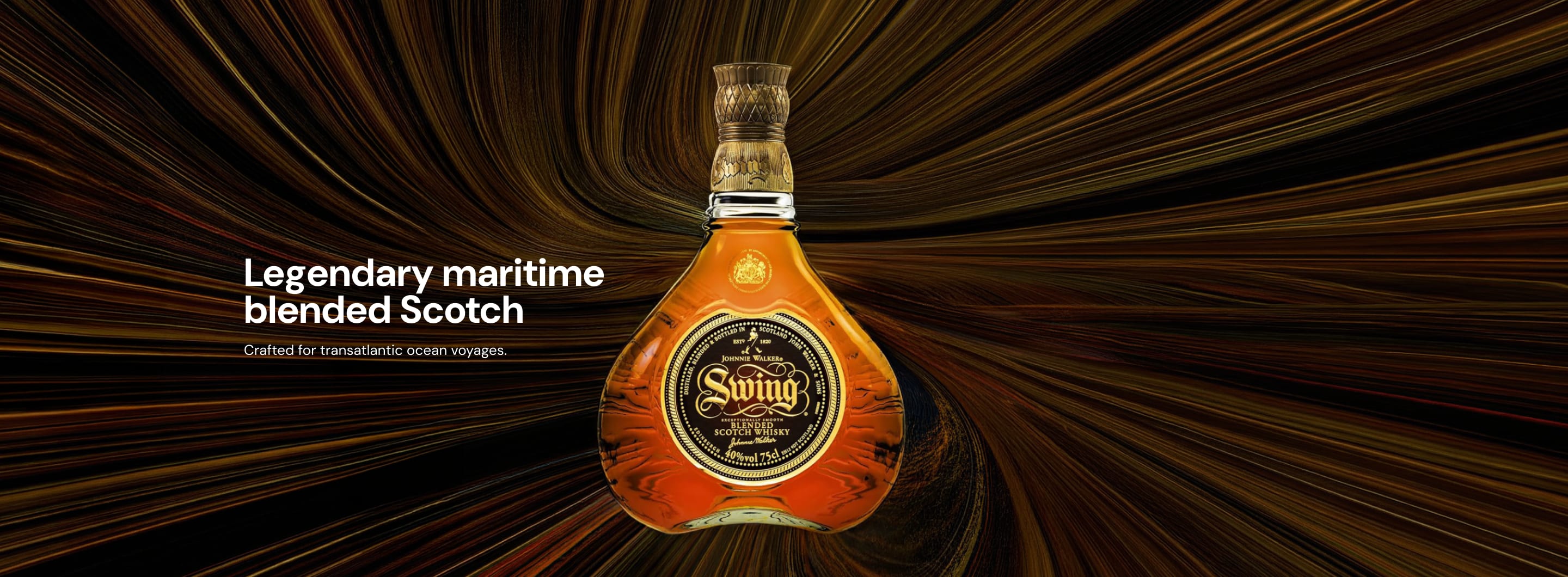 Johnnie Walker Swing Blended Scotch 750mL - Whisky | Whiskymofo