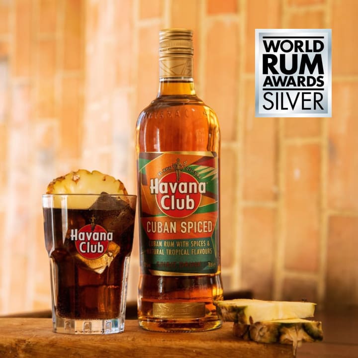 Havana Club Cuban Spiced Rum 700mL