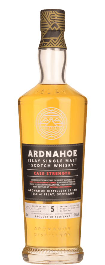 Ardnahoe 5 Year Old Cask Strength #2 Single Malt Scotch Whisky 700mL