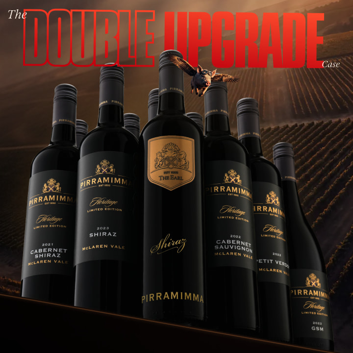 The Double Upgrade Case - Pirramimma The Earl Shiraz