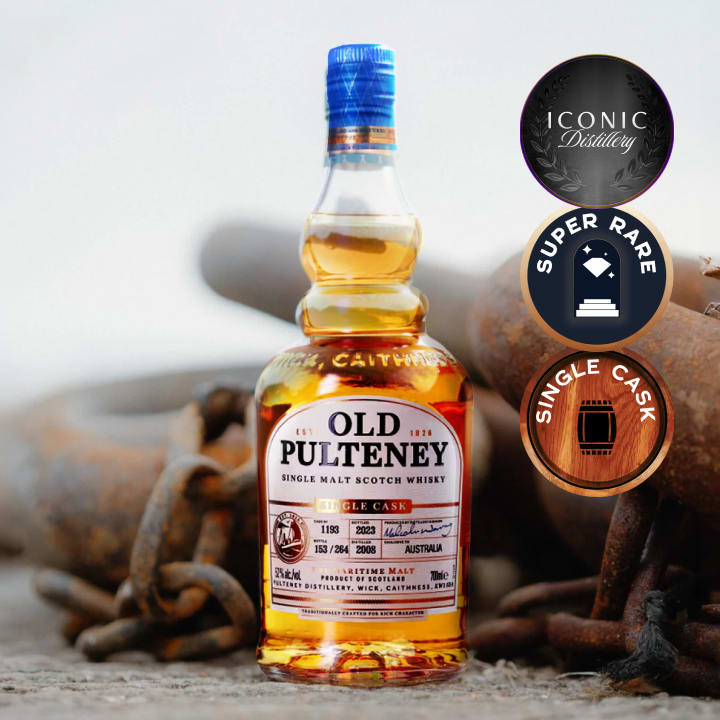 Old Pulteney 15 Year Old Single Cask #1193 700mL