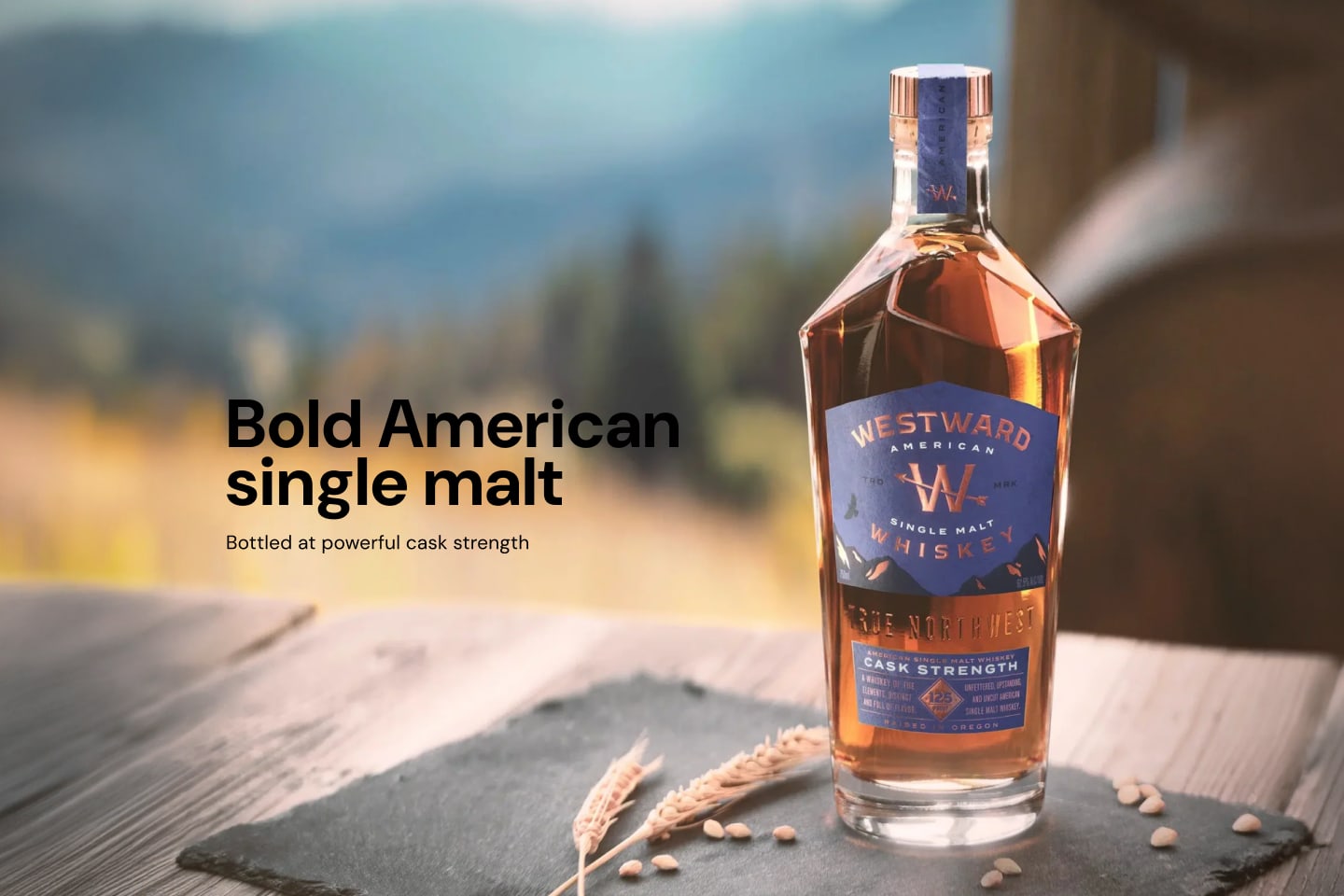 Westward Cask Strength Single Malt American Whisky 700mL
