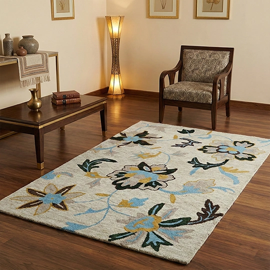 Pastel Leaf Garden Carpet