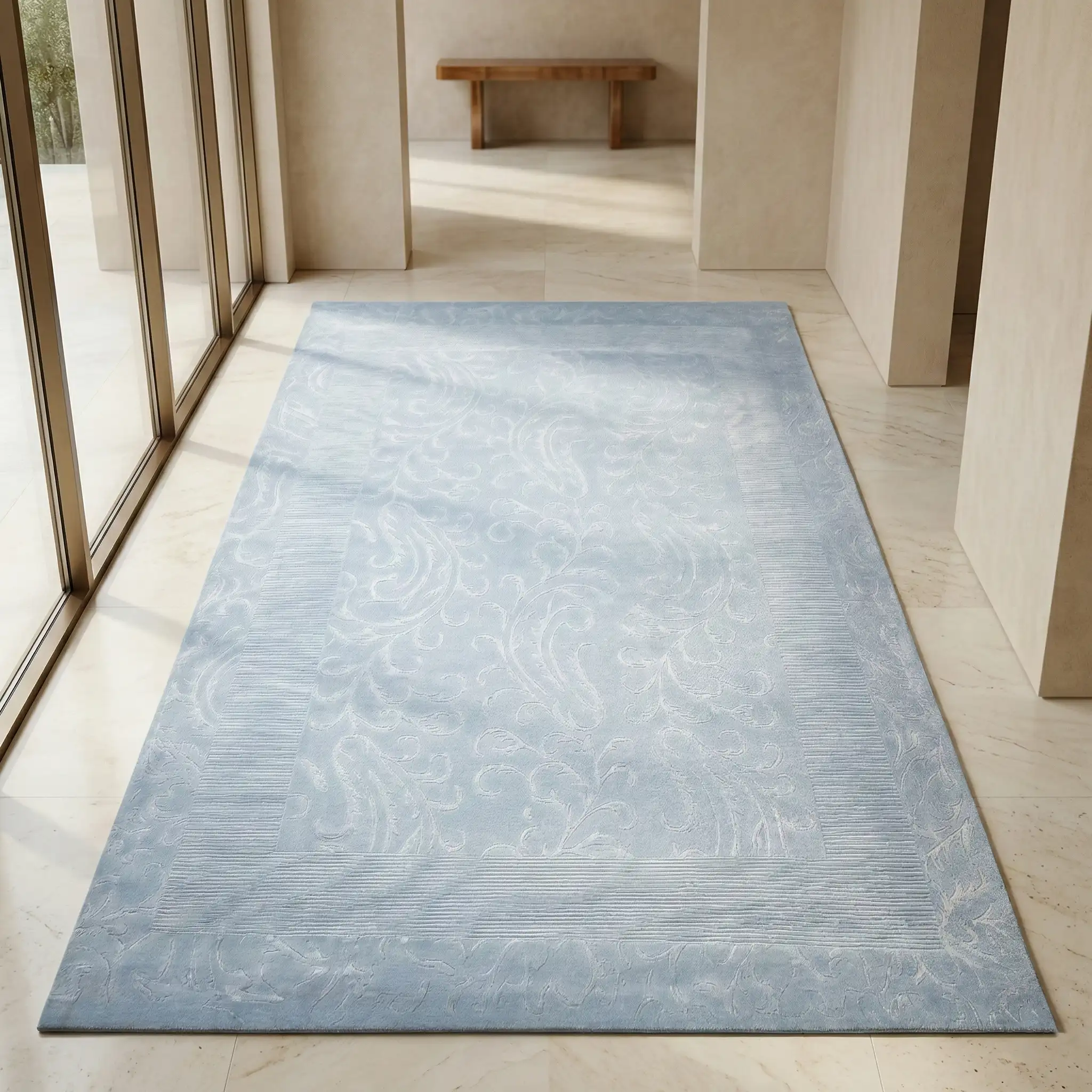 Celestial Mist viscose Carpet