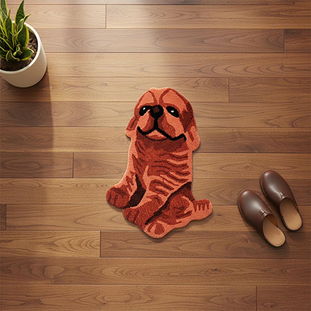 Pup Woolen Doormat