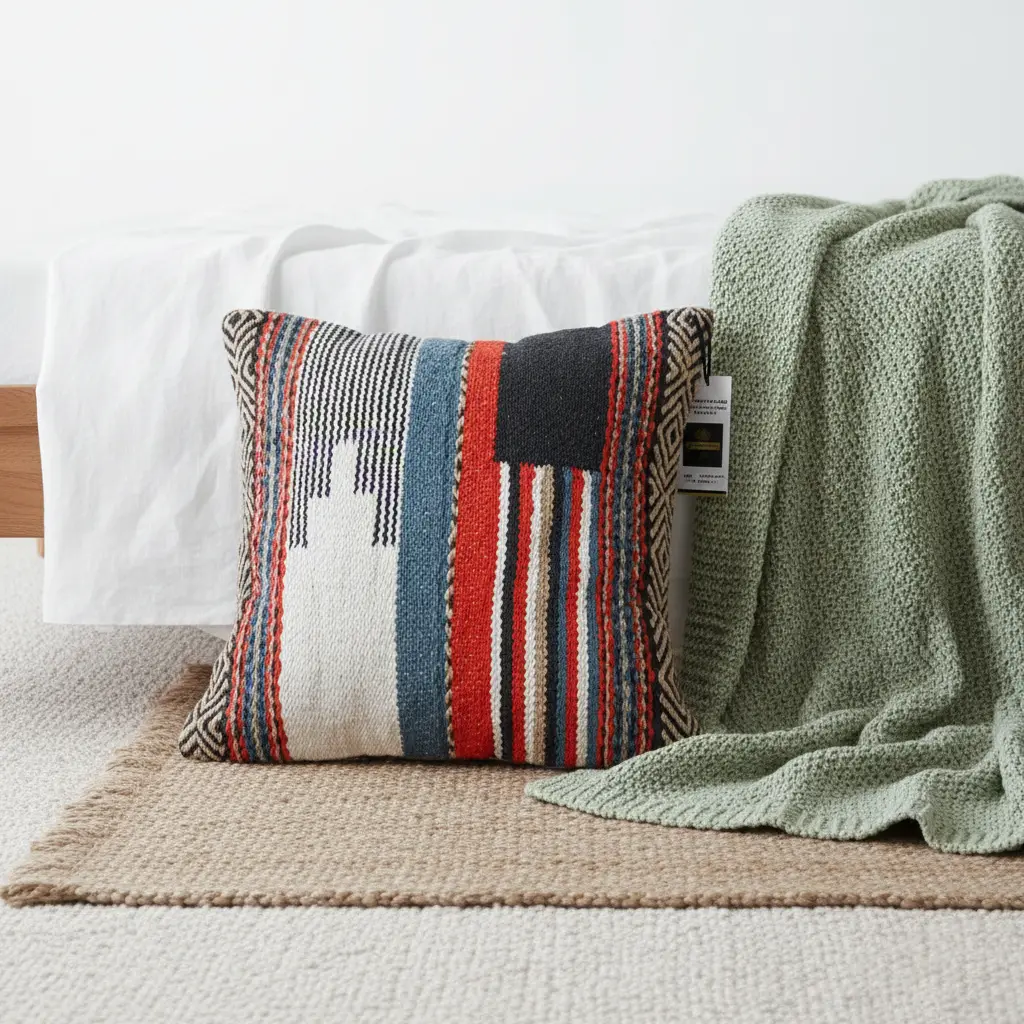 Pattern puls cotton cushion