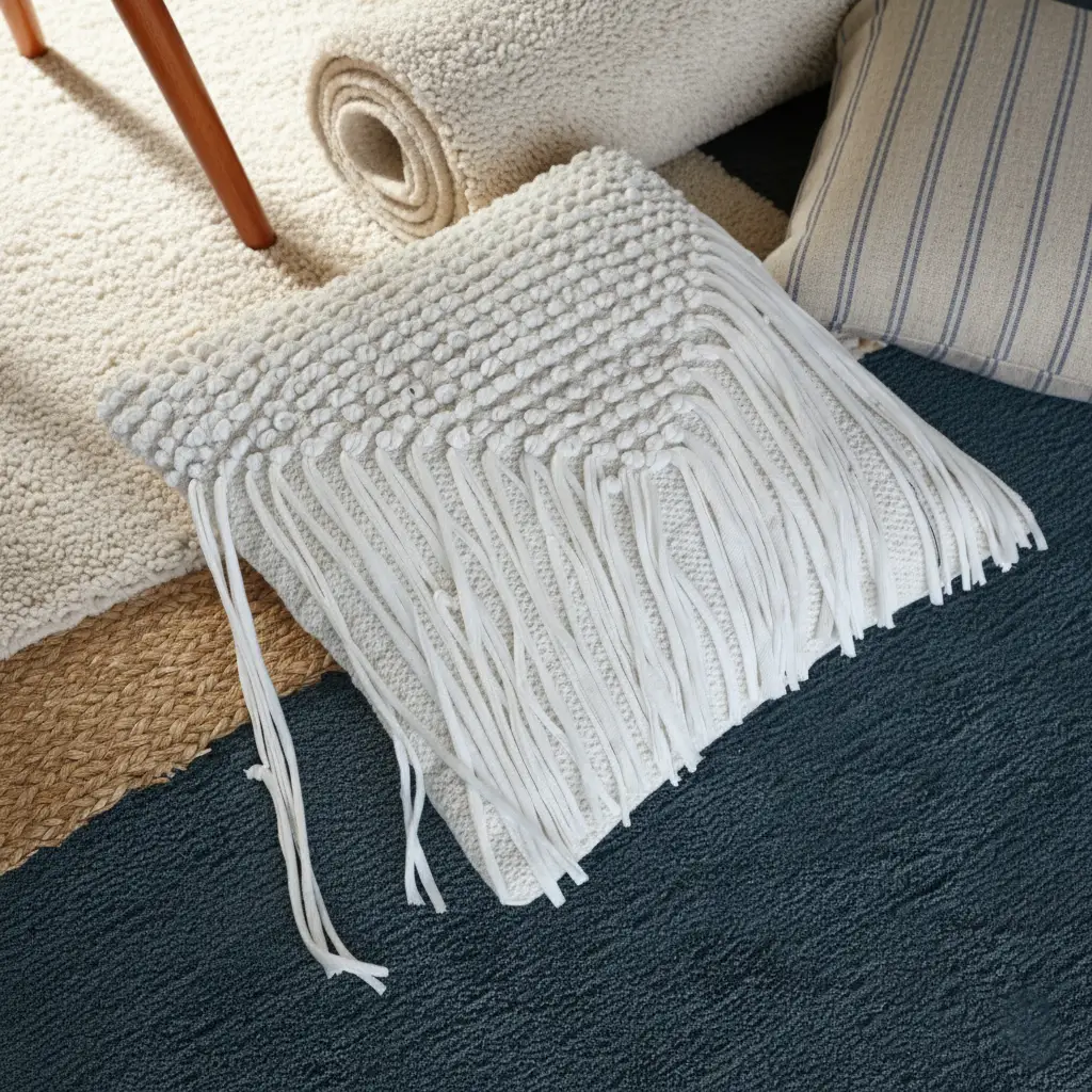 Cloud bobble cotton cushion