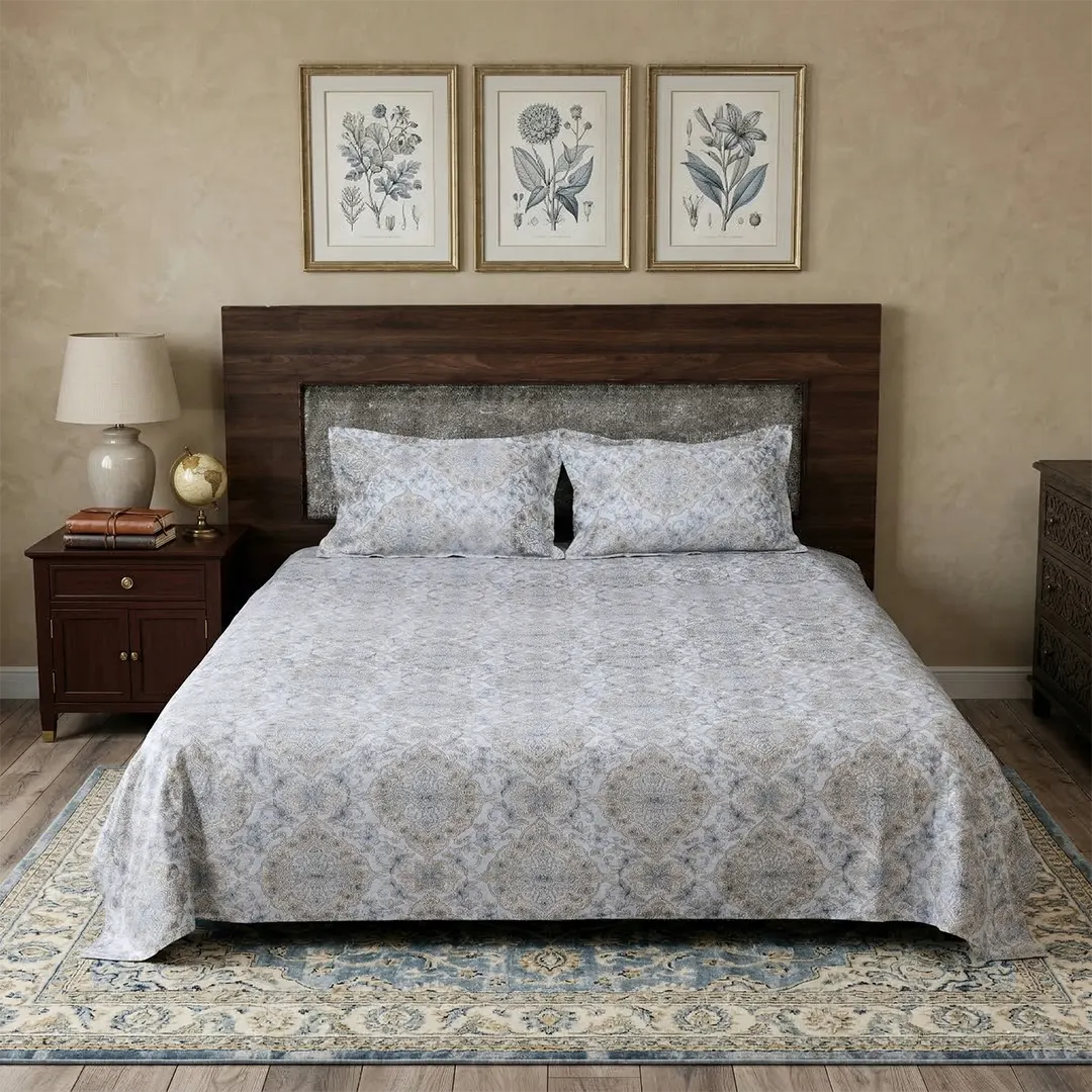 persian tale king size bedsheet