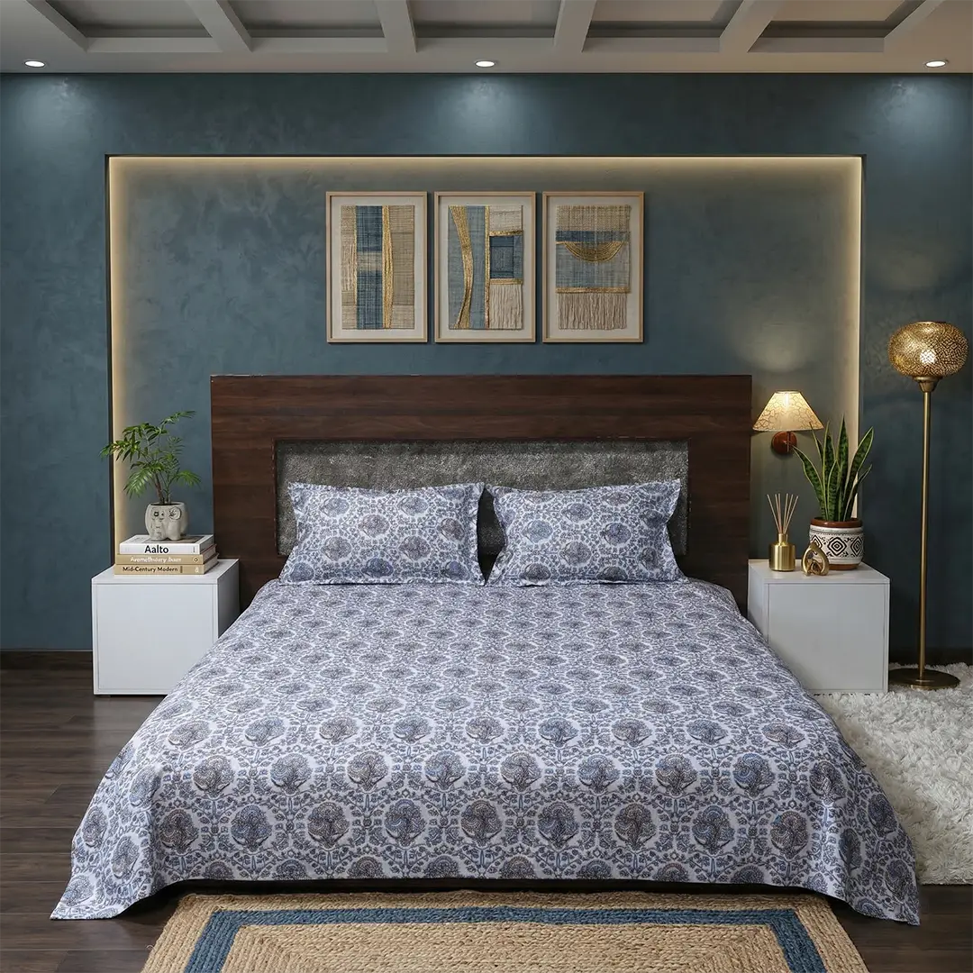 olive grove king size bedsheet