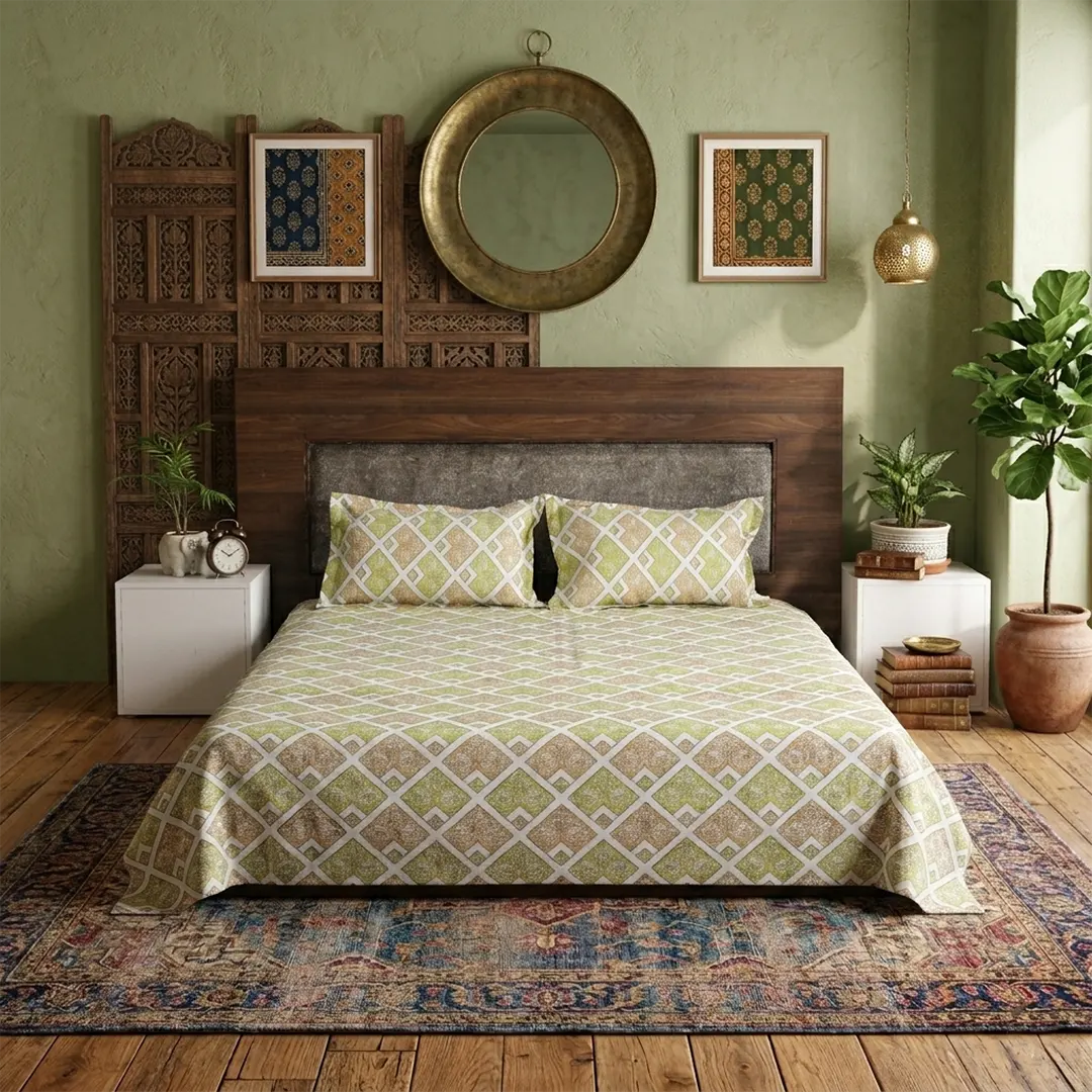 cirtus grove king size bedsheet