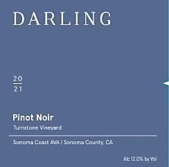 Pinot Noir, Turnstone Vineyard