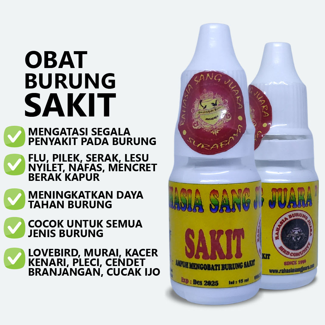 Obat Burung Sakit