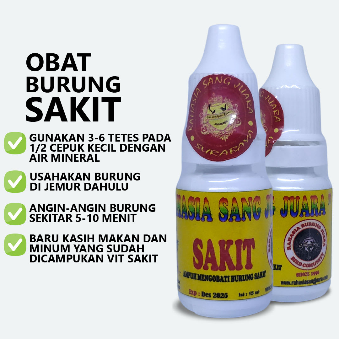 Obat Burung Sakit