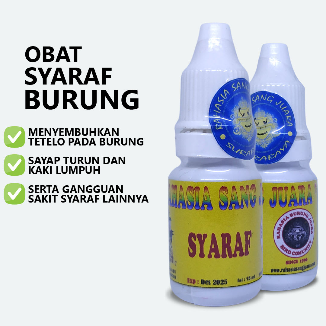 Obat Saraf Burung