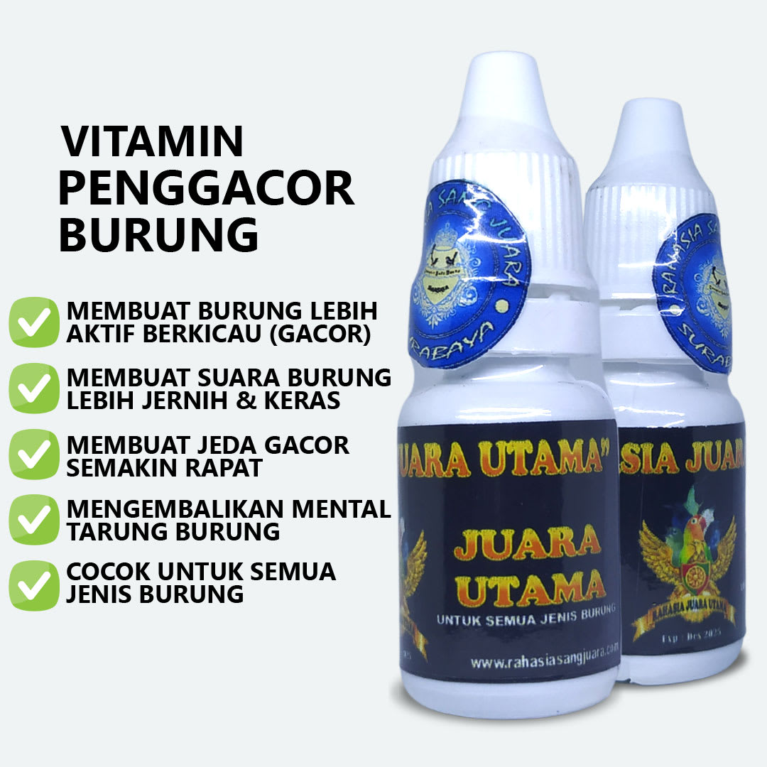 VItamin Penggacor Burung