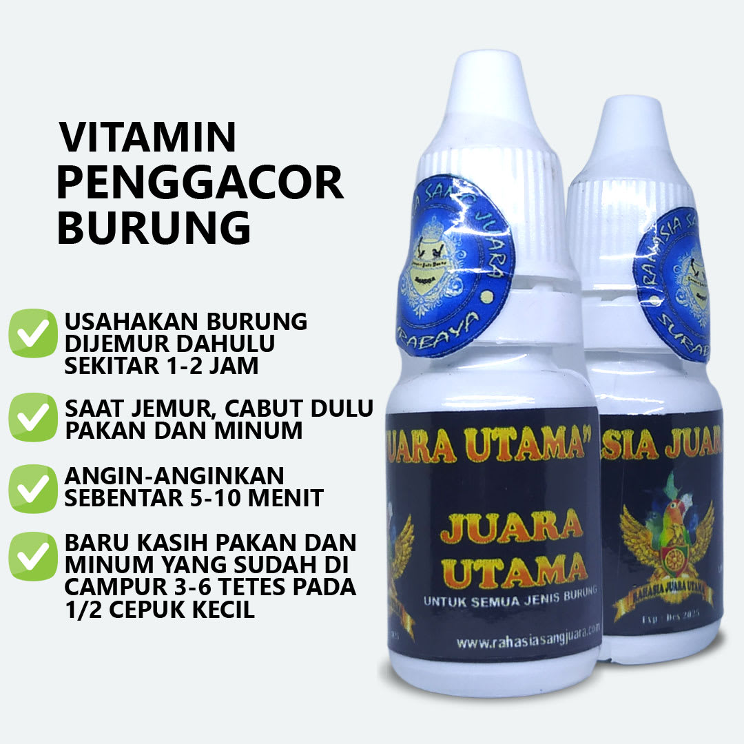 VItamin Penggacor Burung