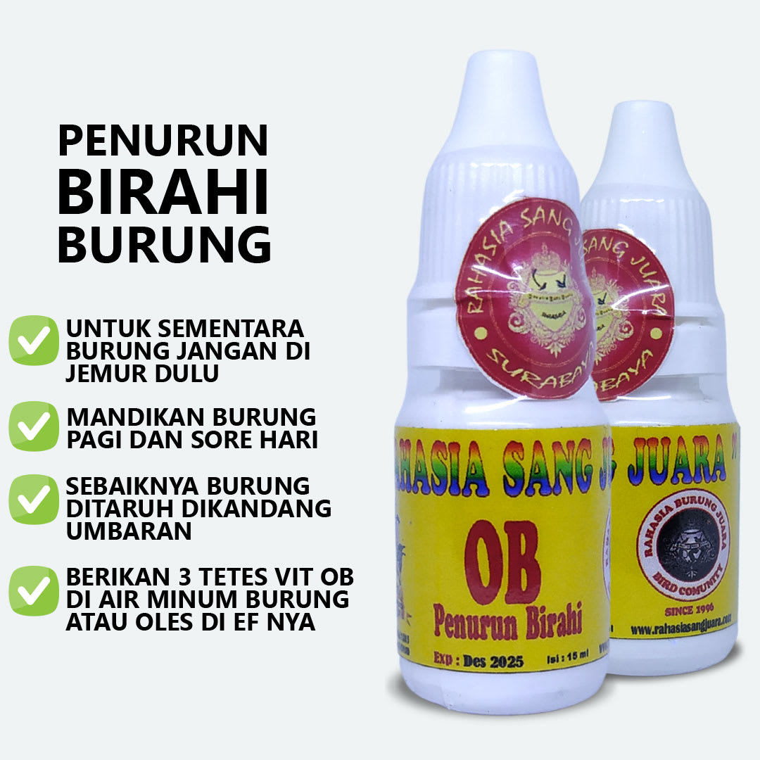 Penurun Birahi Burung