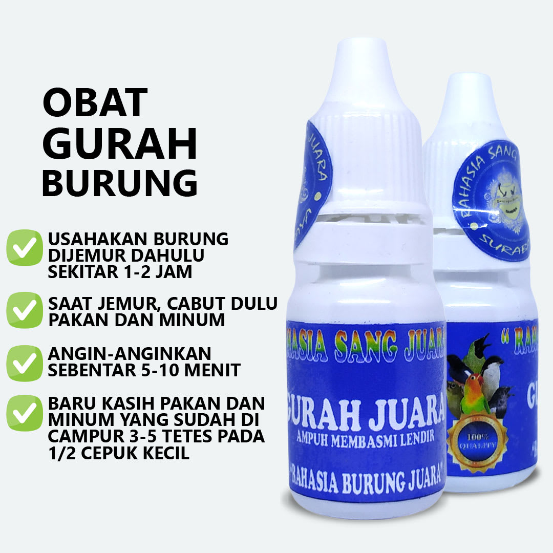 Obat Gurah Burung