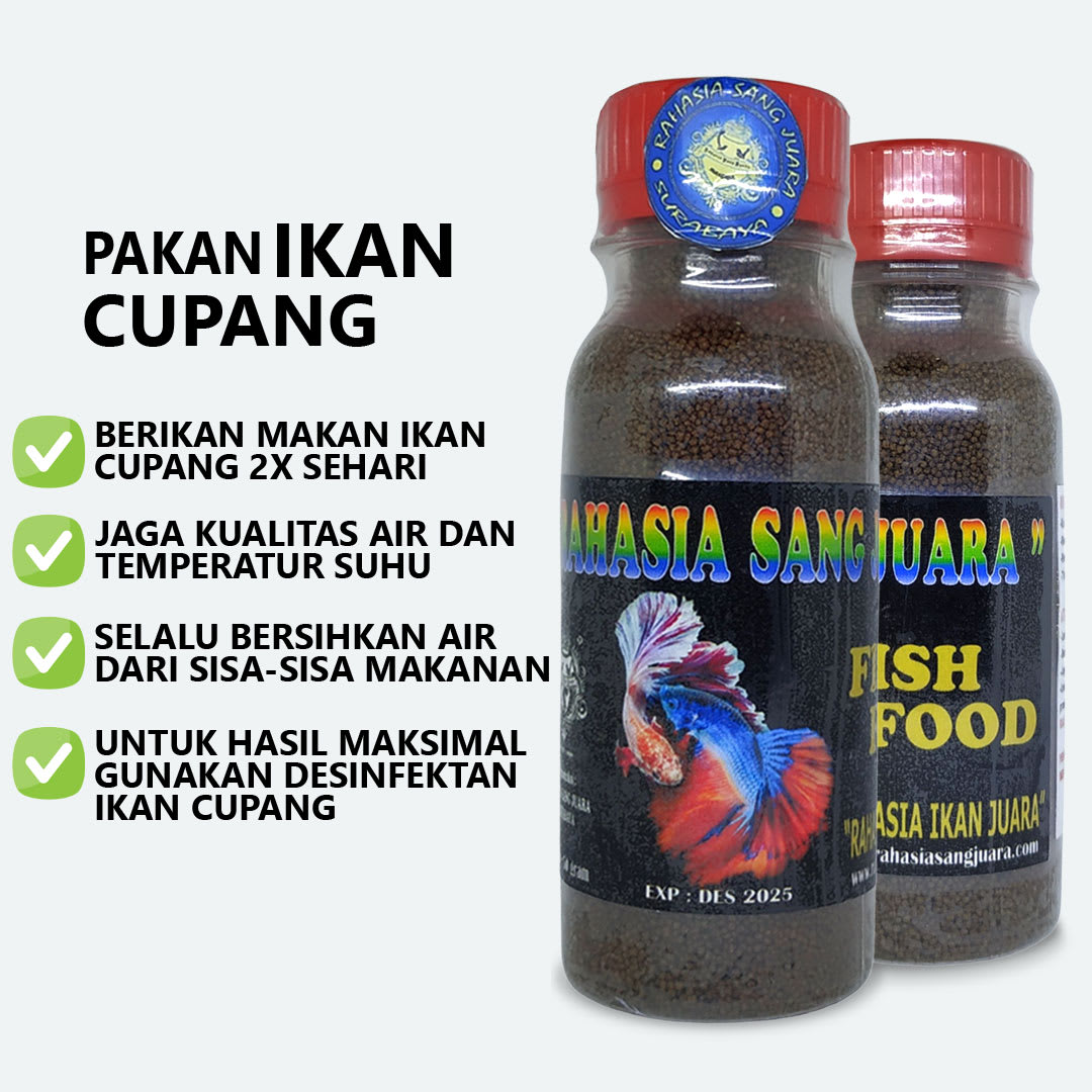 makanan ikan cupang