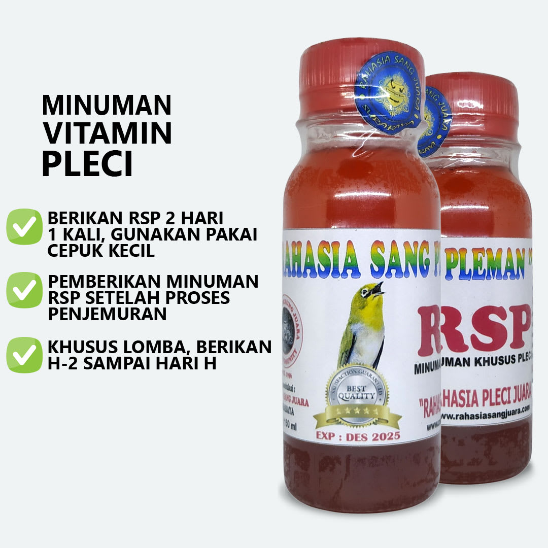 minuman pleci harian