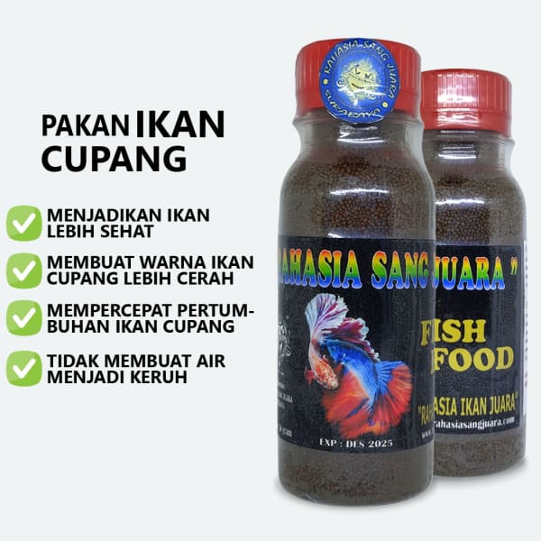 makanan ikan cupang