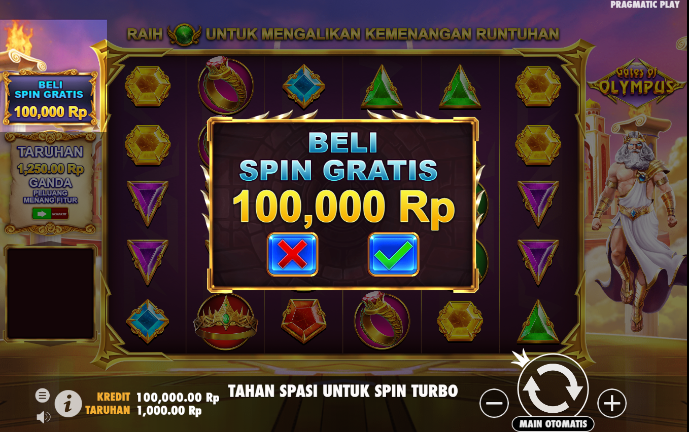 tabel pembayaran sweet bonanza slot