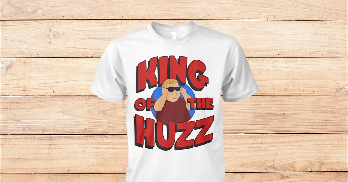 Bobby Rizz King of the Huzz T-Shirt - Viralstyle