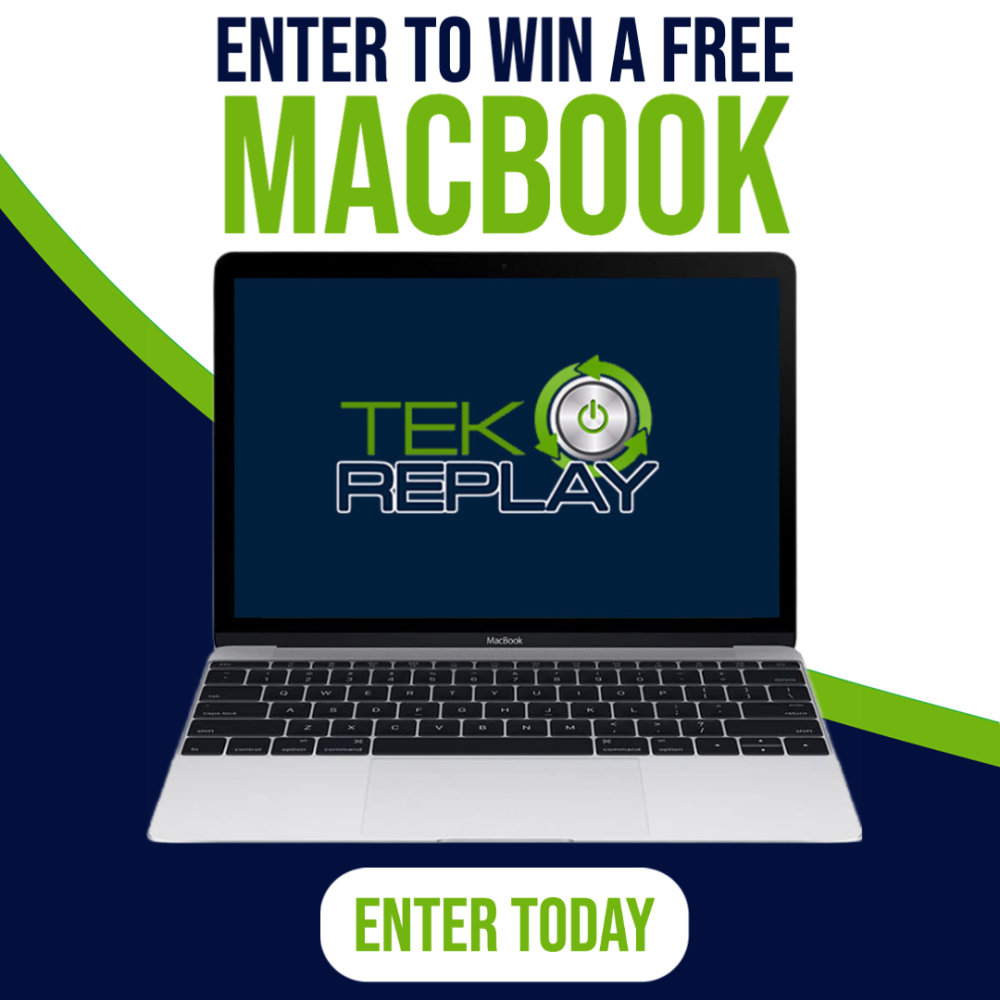 Free MacBook Giveaway from TekReplay! Enter for your chance to win!