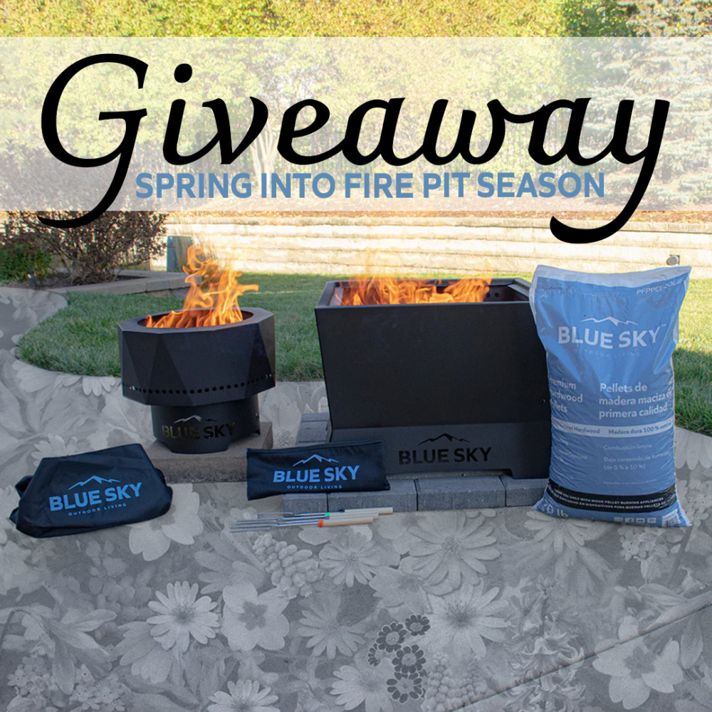 online contests, sweepstakes and giveaways - Spring Into Fire Pit SeasonGIVEAWAY