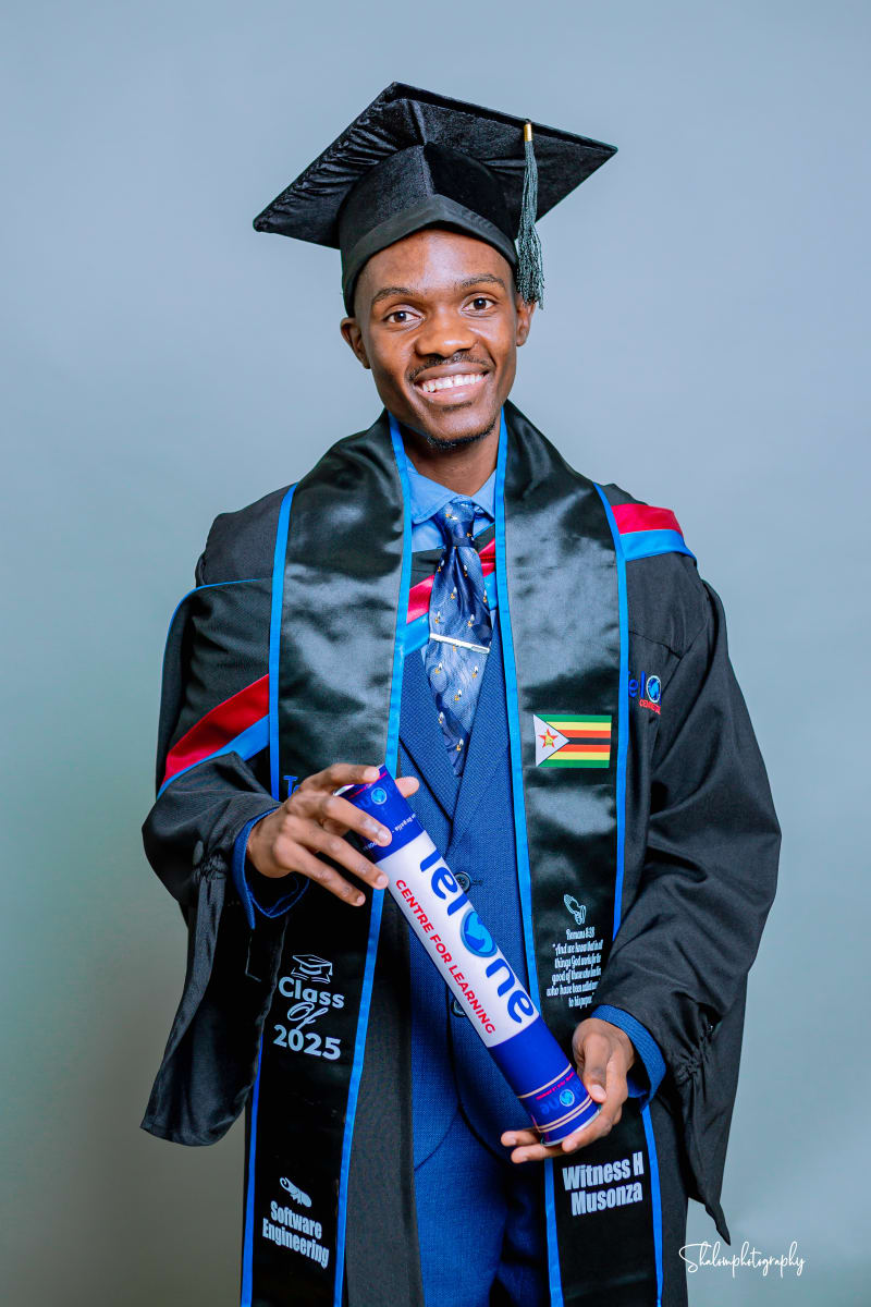 Graduation portrait