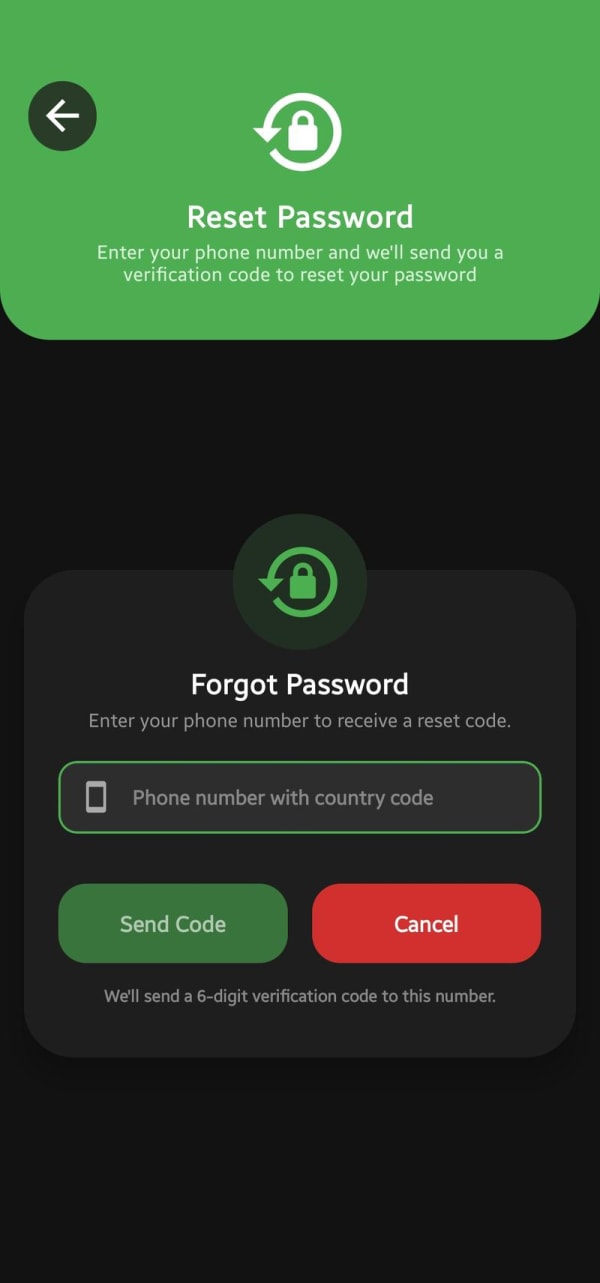 Forgot Password