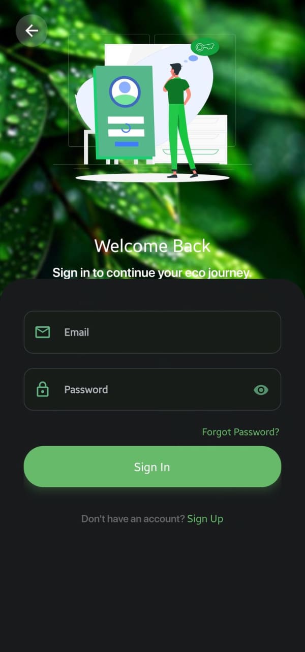 Login Screen